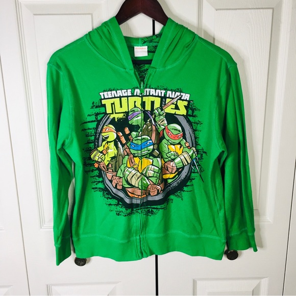Nickelodeon Mutant Ninja Turtle Full Zip Graphic Hoodie - Picture 2 of 11